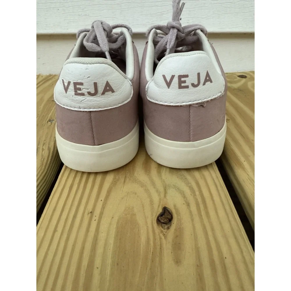 Veja Campo Nubuck Babe Pink Sneakers Trainers Size US 7 EU 38‎ Lace Up